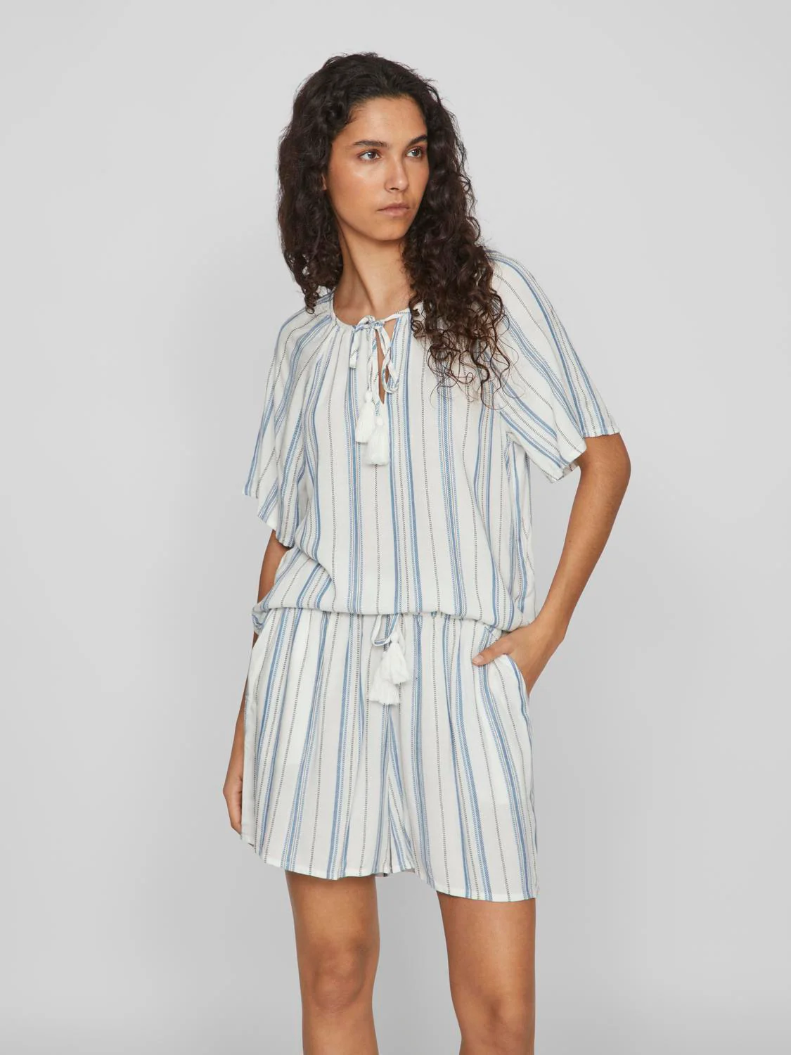 Vila  Vijuva S/S top - Egret
