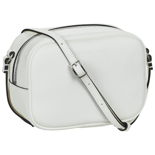 Calvin Klein Jeans - SCULPTED CAMERA BAG18MONO - Blanc