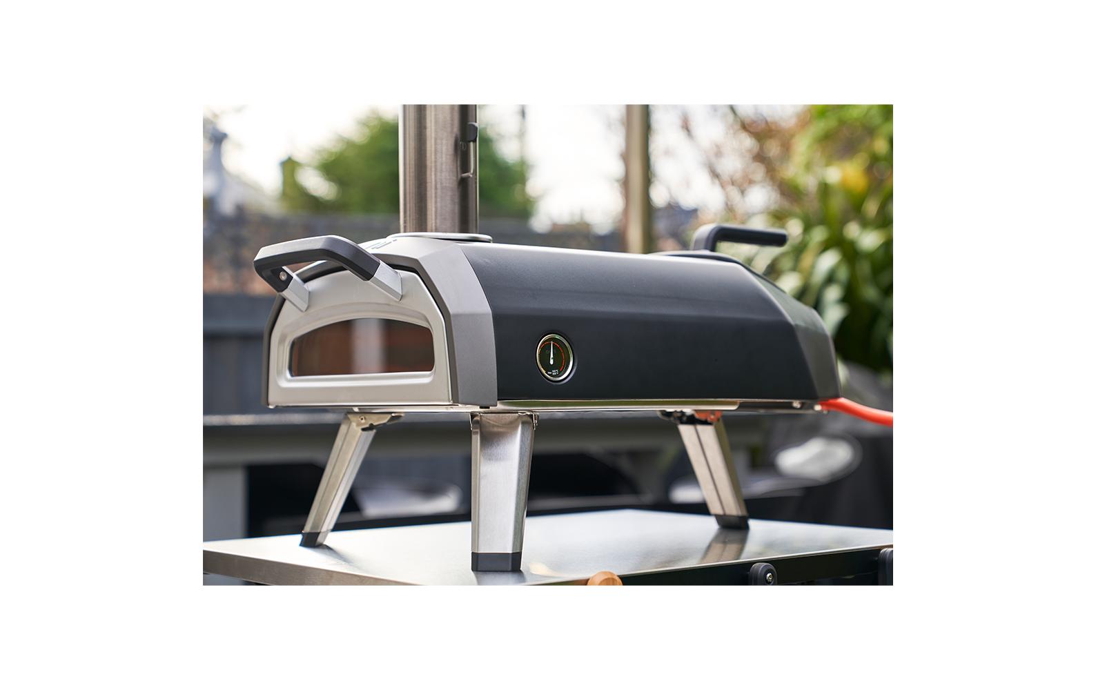 Pizzaofen Karu 2 / schwarz<br>Multi-Brennstoff-Outdoor-Pizzaofen
