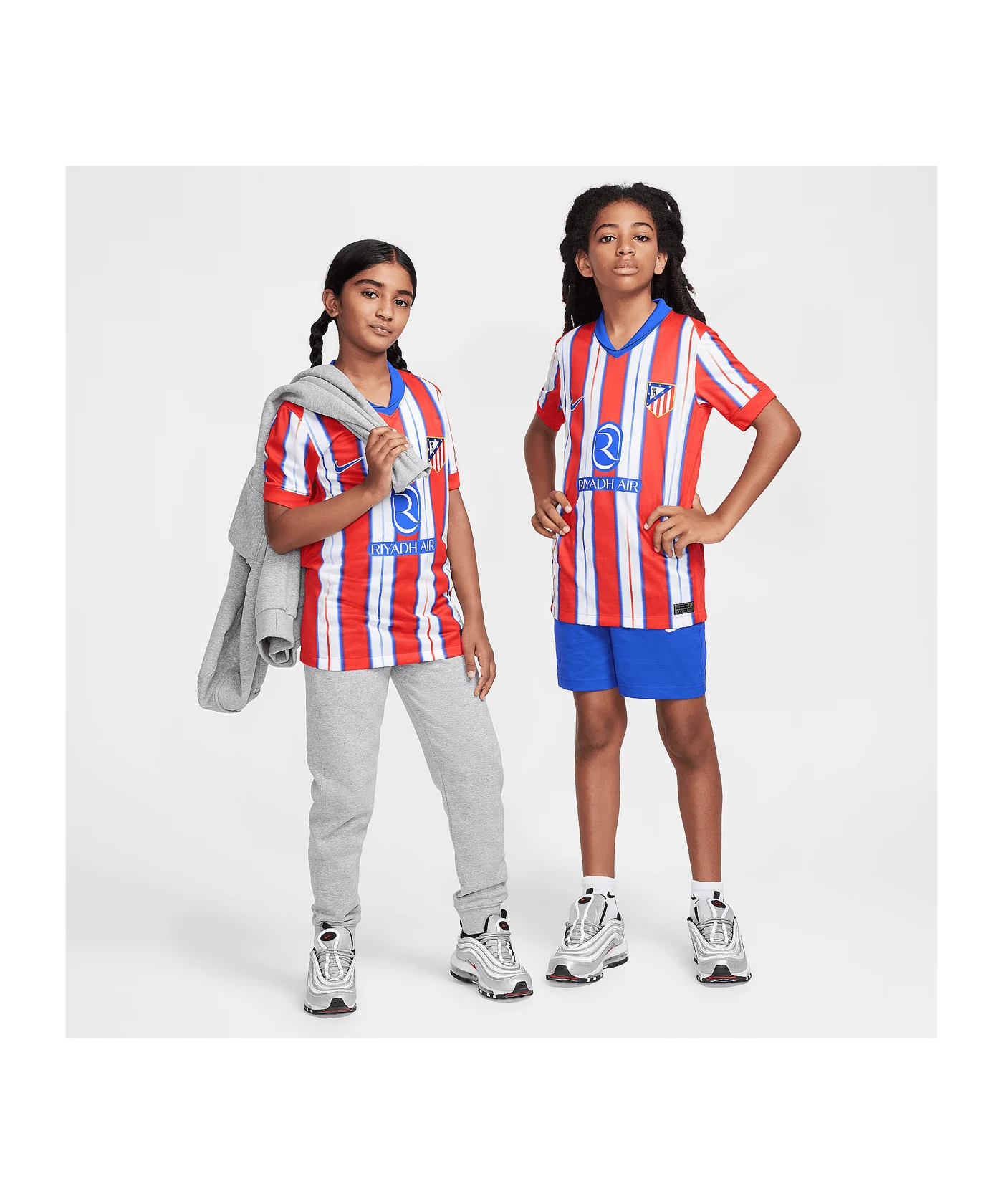 Nike Atletico Madrid Trikot Home 2024/2025 Kids Blau F406