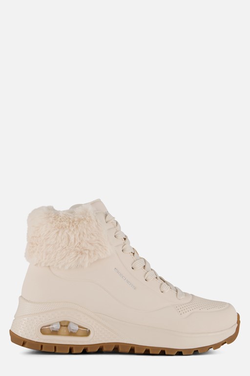 Skechers Uno Rugged Veterboots beige Synthetisch