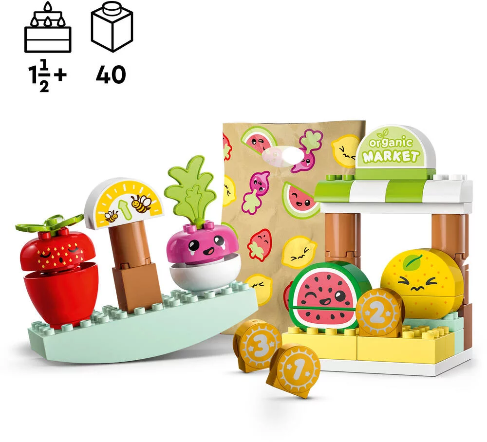 LEGO®DUPLO®MES 1ERS PAS 10983 - LE MARCHE BIO