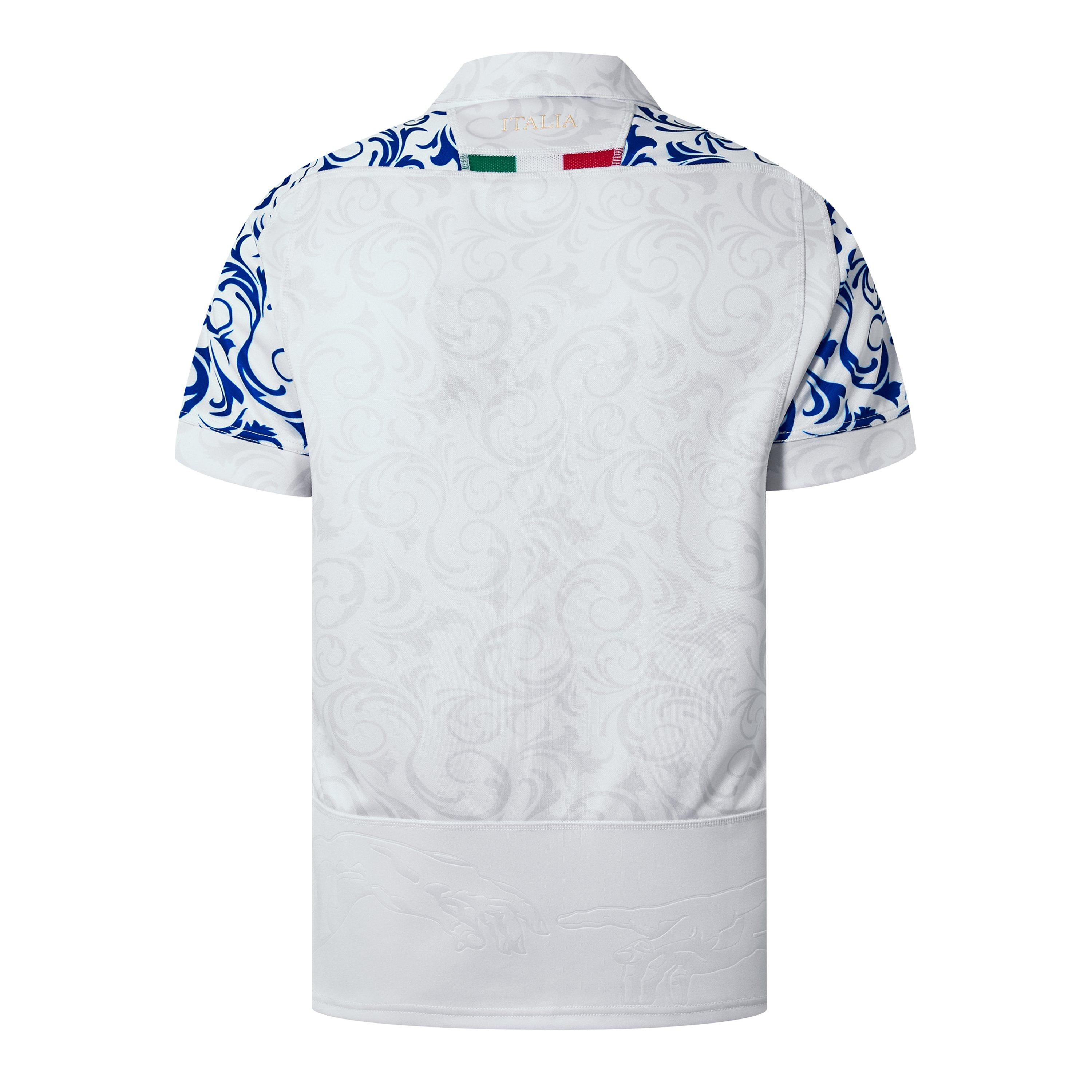 Macron Italia Rugby Away Shirt 2024 Adults