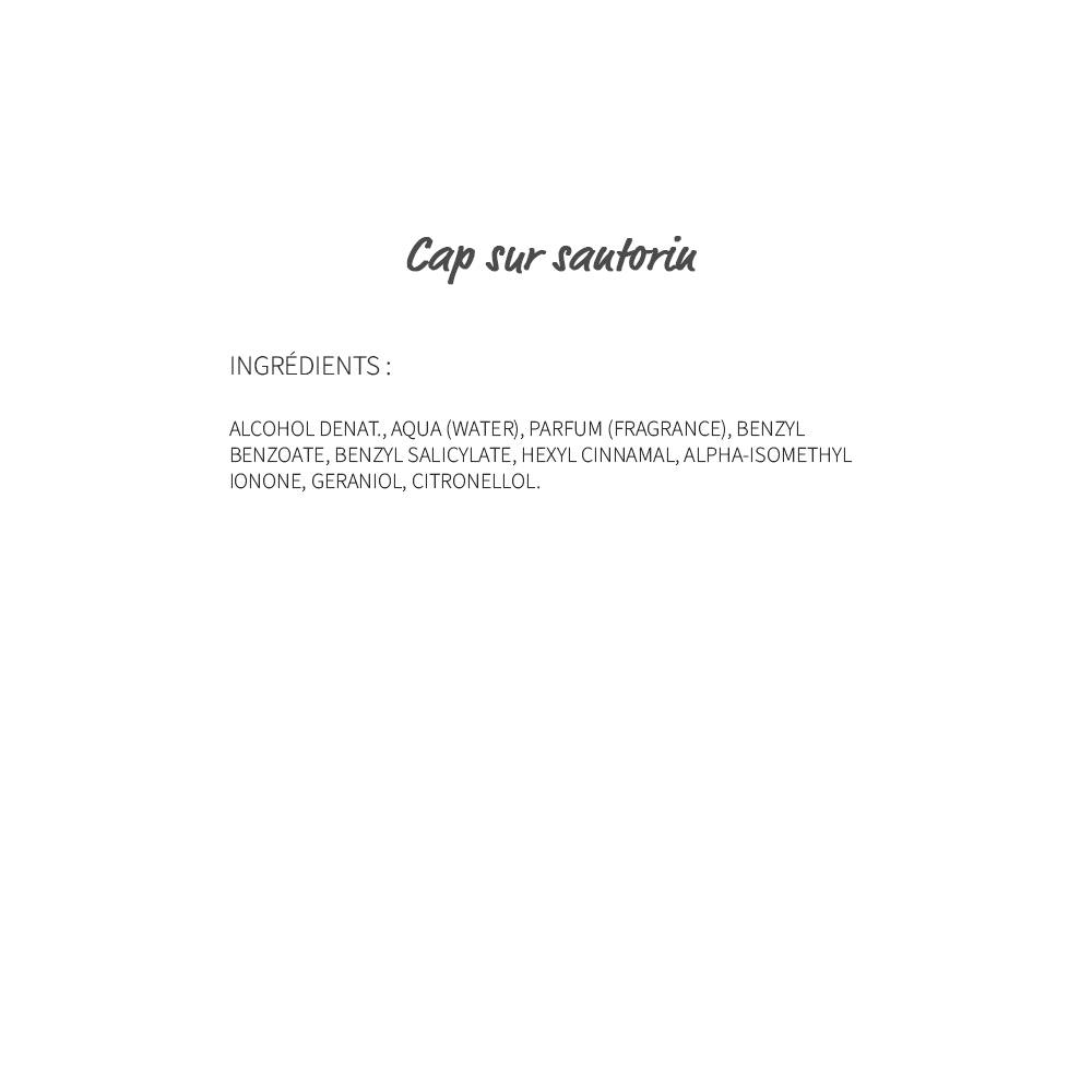 Cap sur santorin Eau de parfum 30ml