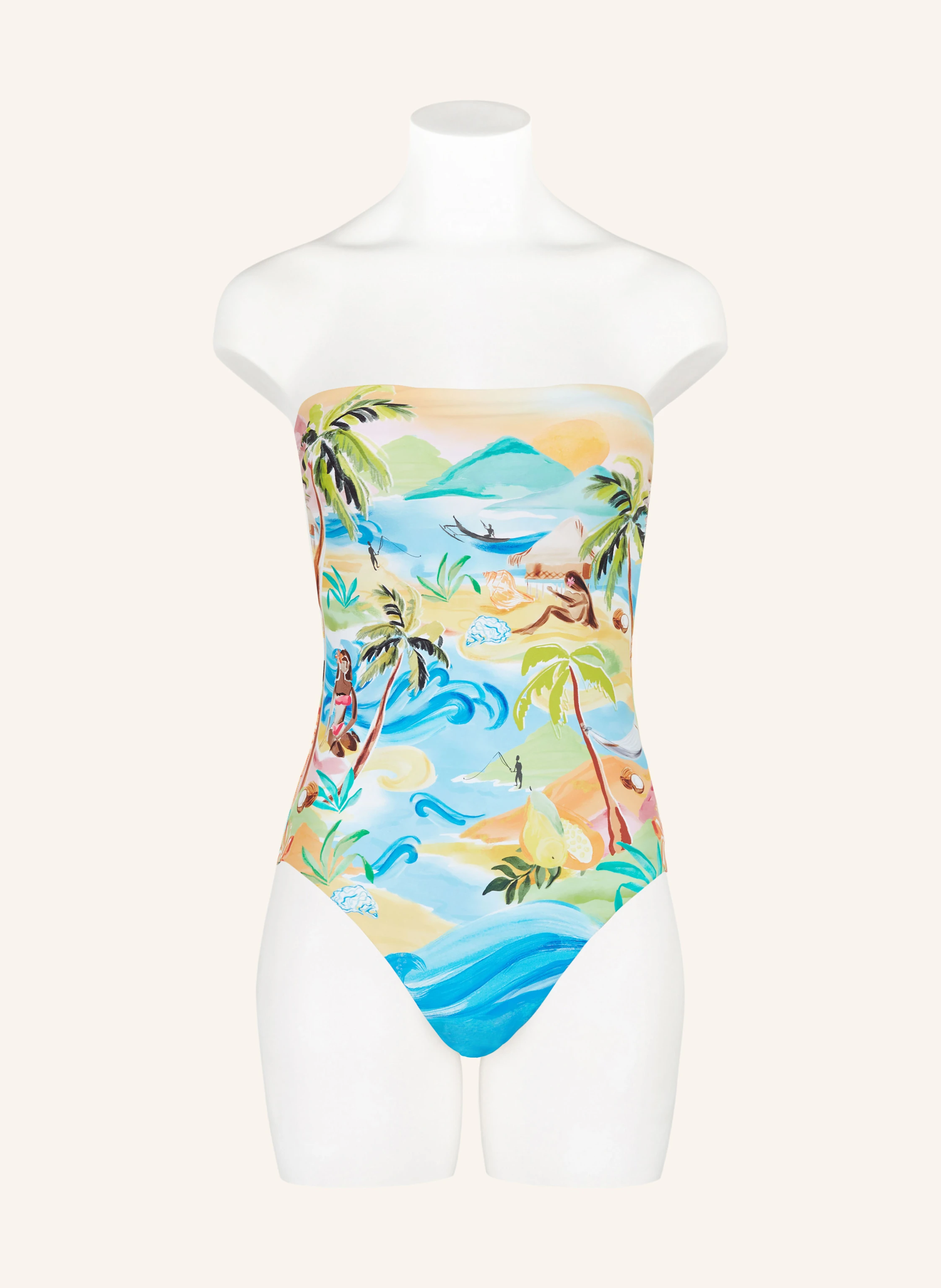 SEAFOLLY Bandeau-Badeanzug SOUTH PACIFIC