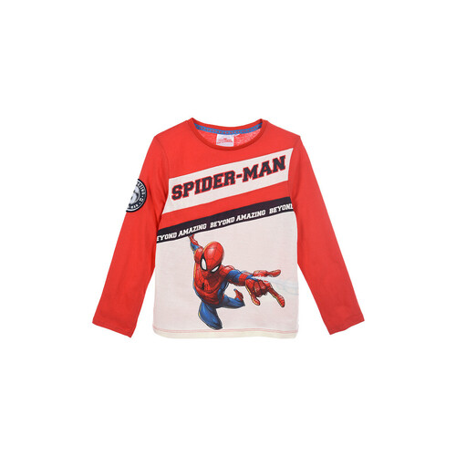 TEAM HEROES  - T SHIRT SPIDERMAN - Rouge / Blanc