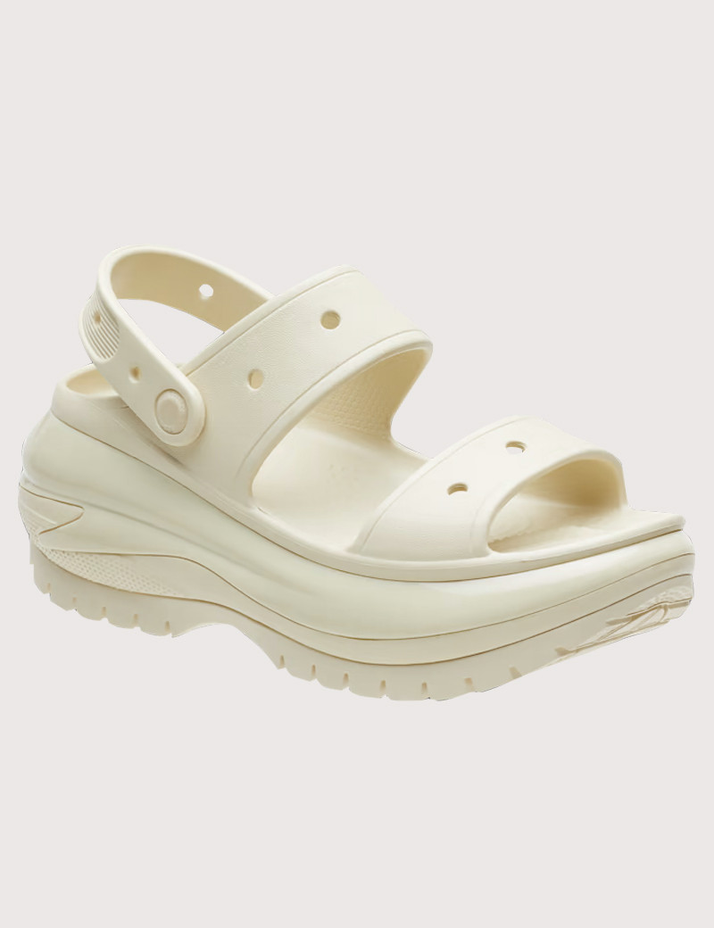 CROCS SANDALES FEMME MEGA CRUSH BEIGE