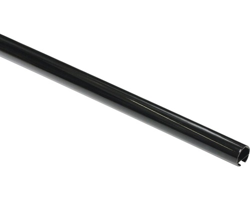 Gordijnroede met binnenrail I Chicago zwart 120 cm Ø 20 mm