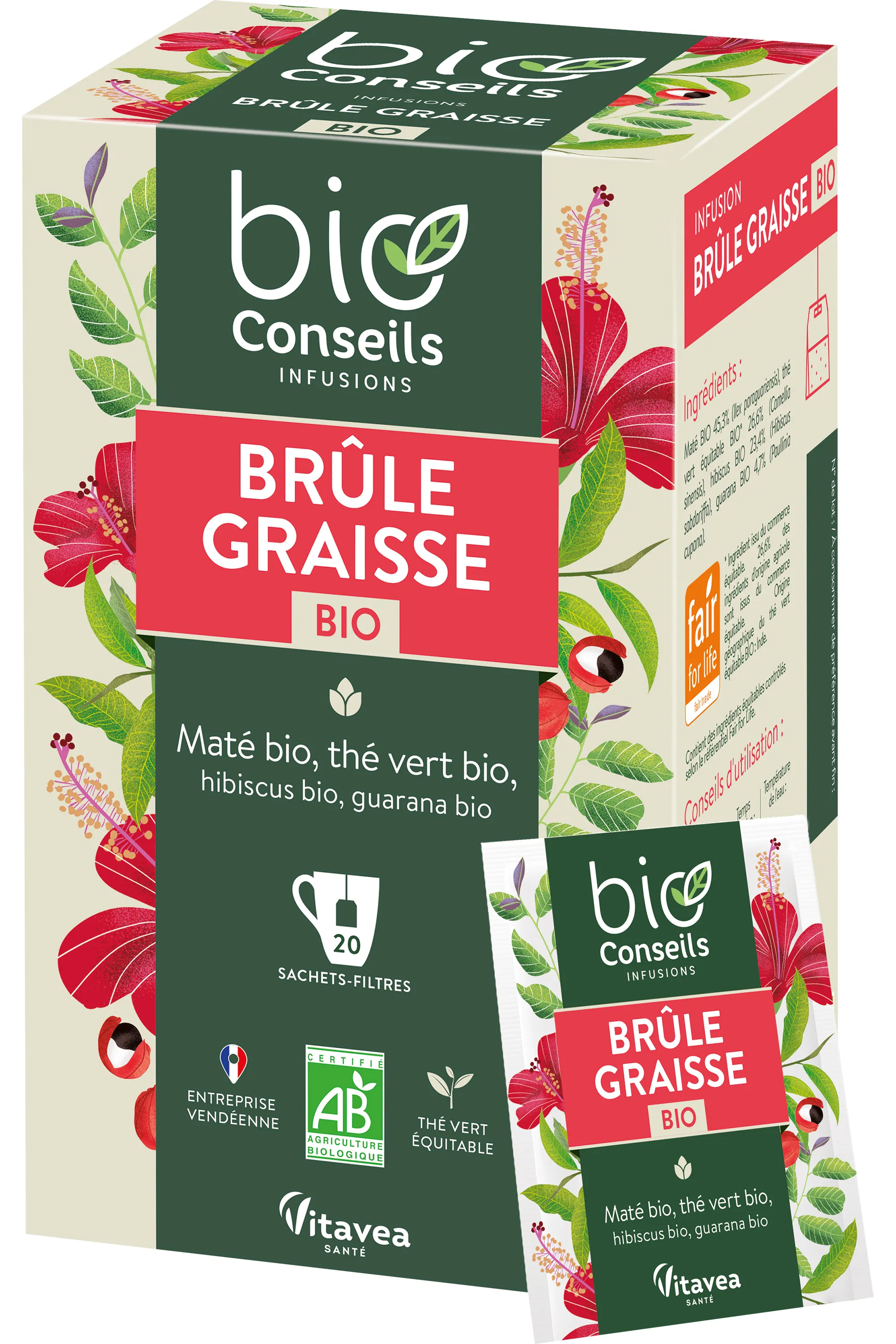 BIO CONSEILS Infusion brûle-graisse Bio-32 g