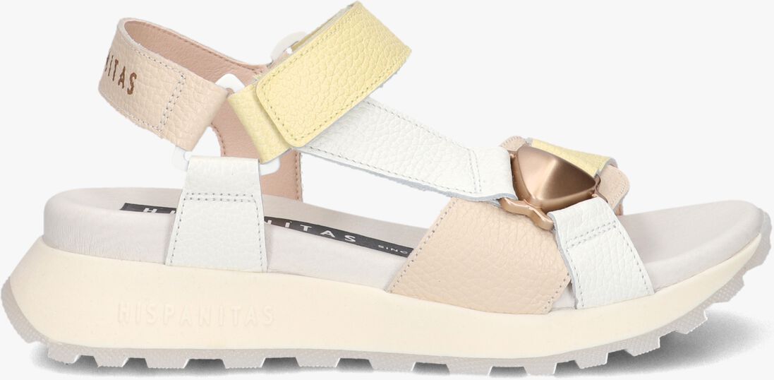 beige hispanitas sandalen met hak chv264807