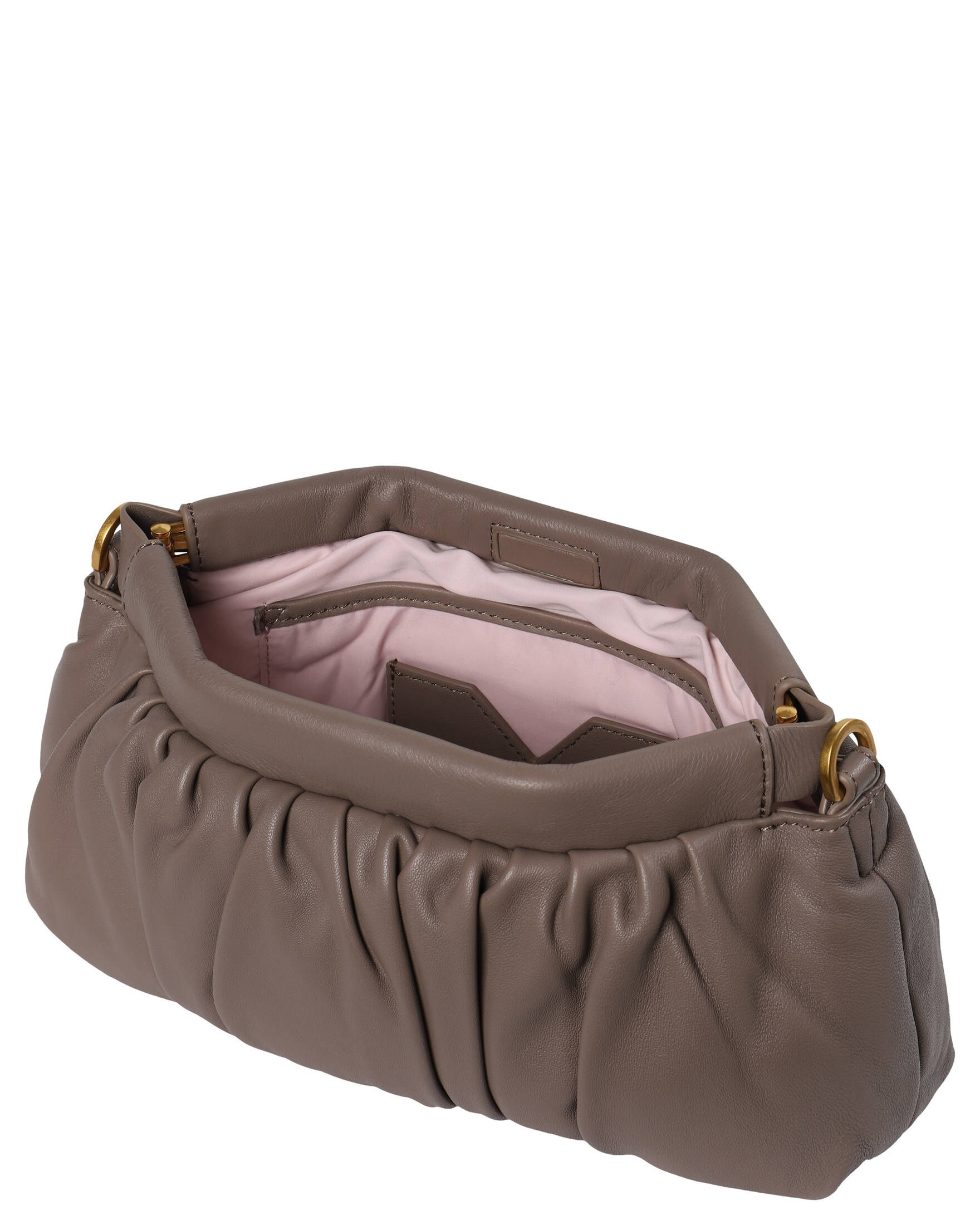 Les Visionnaires| Damen Clutch RUBY SILKY LEATHER