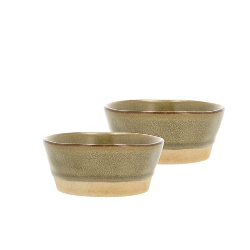 Villa Collection Evig 2-pak Skål. Brown, Ø10 cm