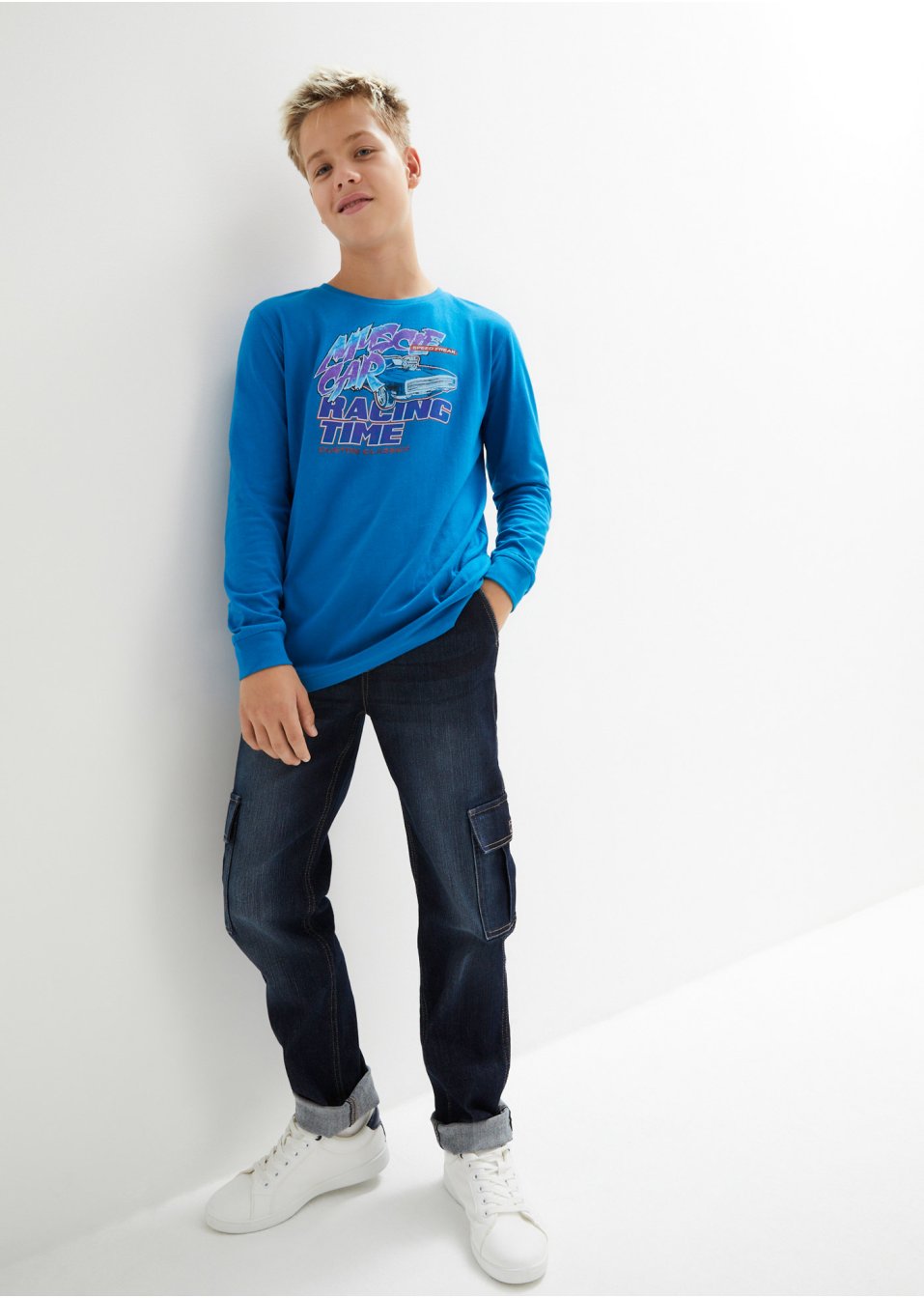T-shirt manches longues garçon