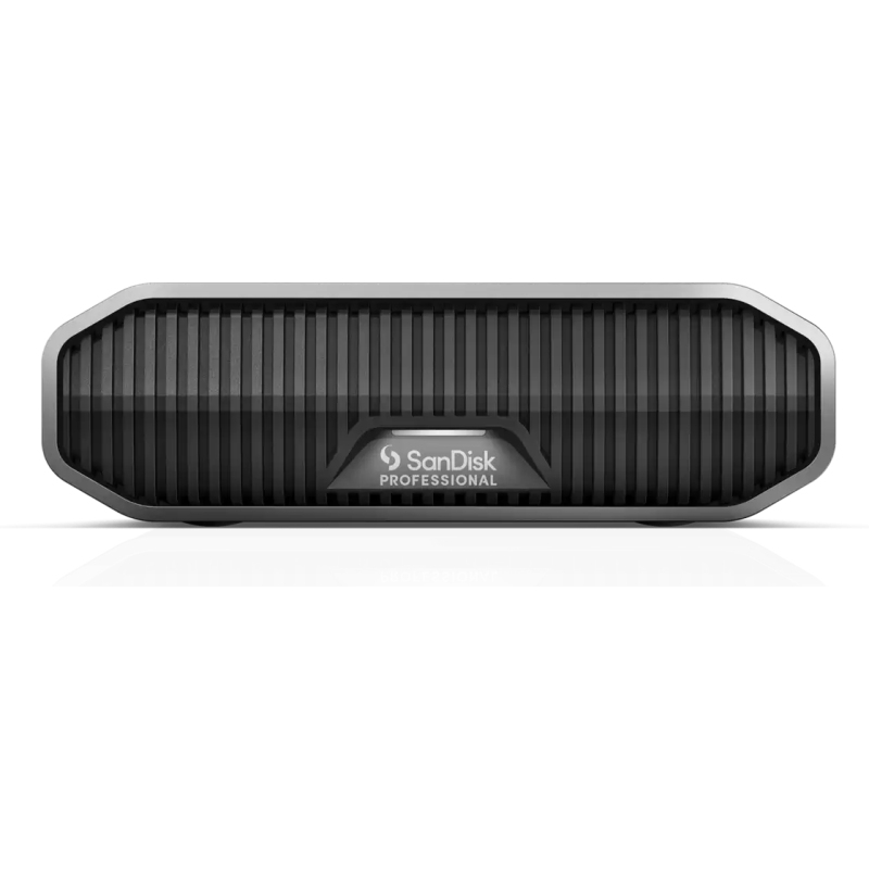 SanDisk G-DRIVE disque dur externe 22 To 7200 tr/min USB Type-C 3.2 Gen 2 (3.1 Gen 2) Acier inoxydable