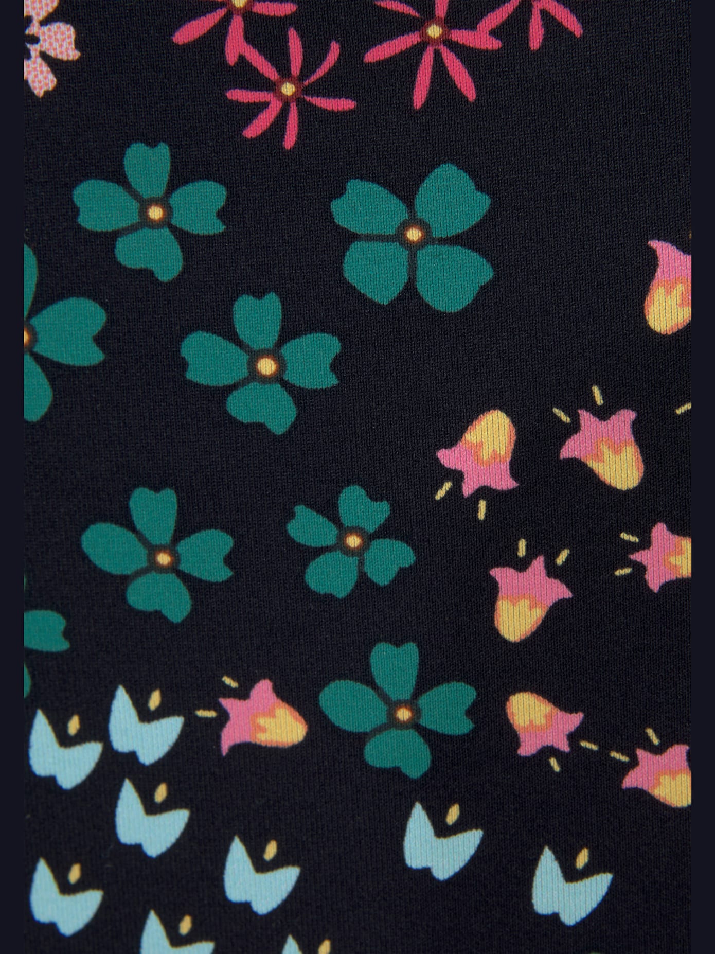 Bas de maillot de bain imprimé floral moderne
