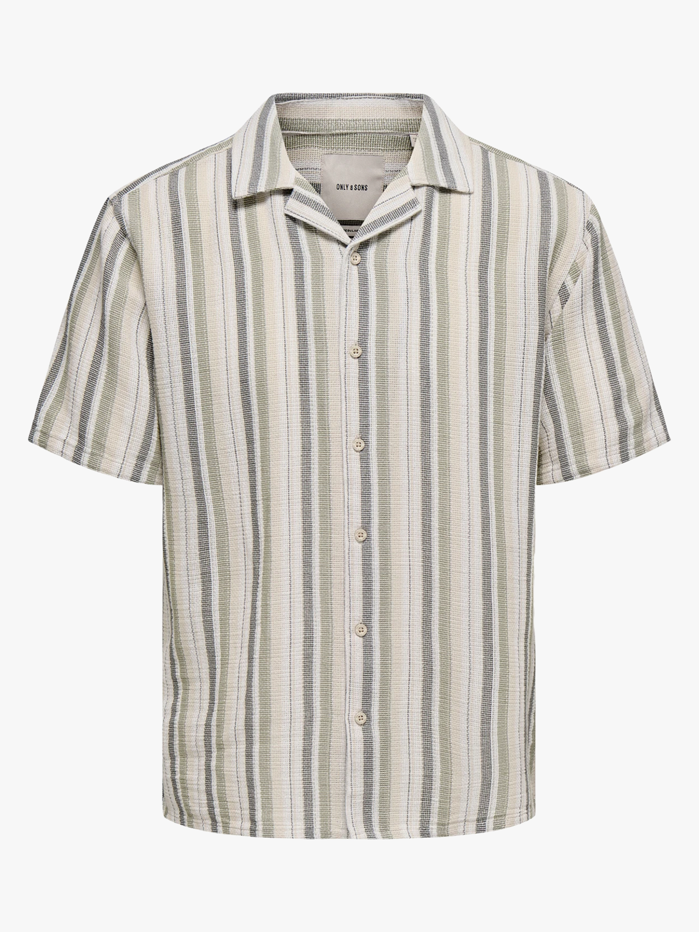 Trev Life Structure Stripe Short Sleeve Shirt