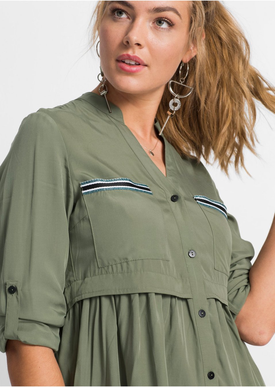 Robe-chemise courte