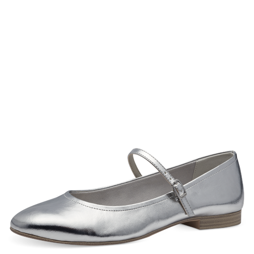 Tamaris Ballerinasko, Silver, 38