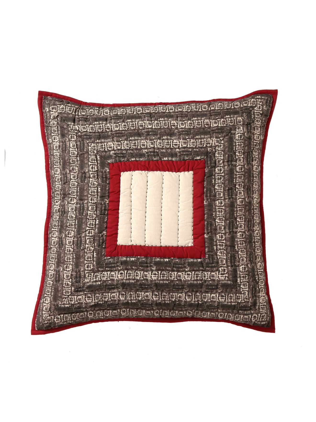 Housse de coussin boutis