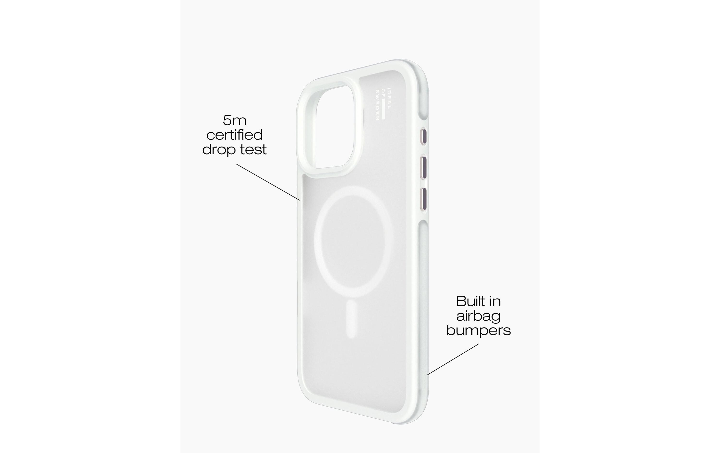 Back Cover iPhone 16 Pro Max Cloudy WhiteBackcover für das Apple iPhone 16 Pro Max