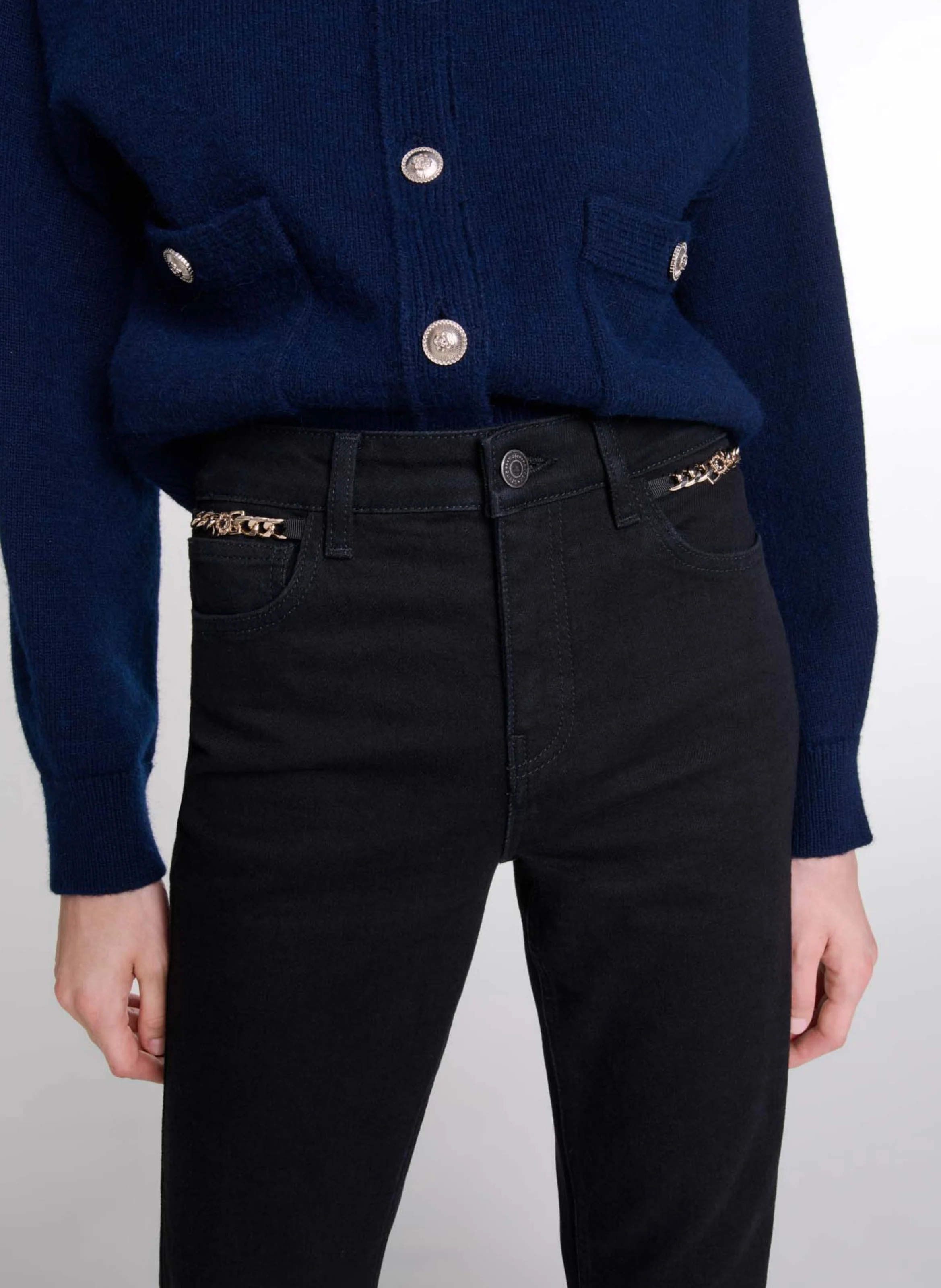Jean flare | Noir