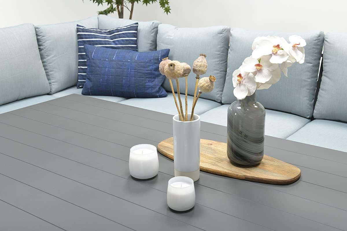 Garden Impressions Hohe Dining Aluminium Lounge Sergio Links, inklusive wasserabweisender Kissen und hoher Rückenlehne