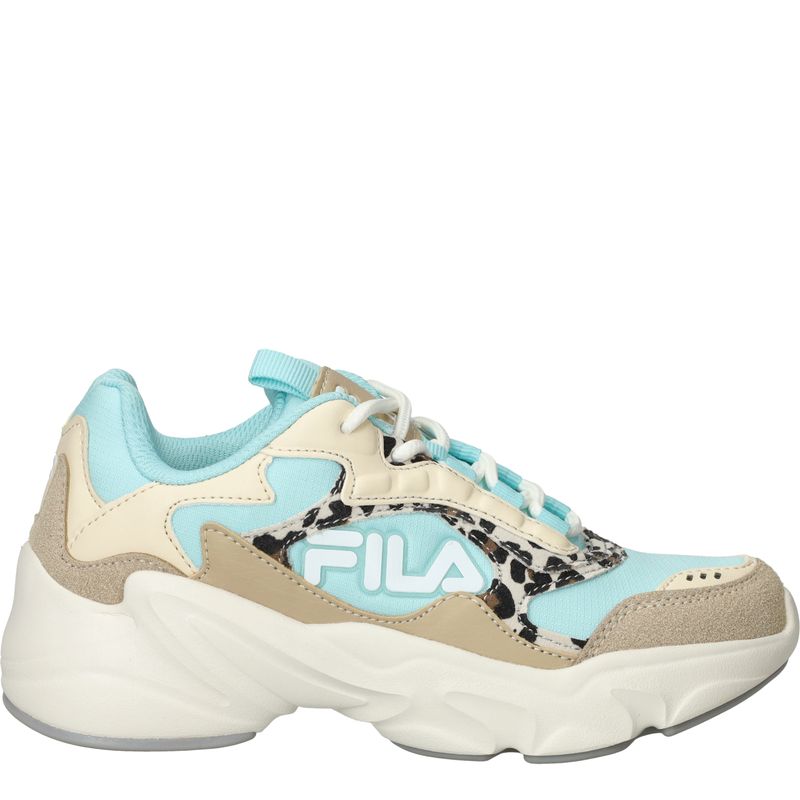 Fila Collene Logo Sneakers Blauw Meisjes