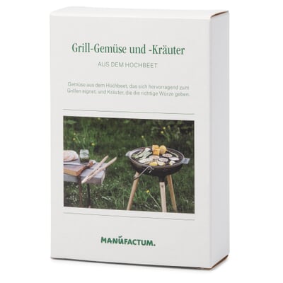Gemüse anbauen im Hochbeet - Gemüse und Kräuter zum Grillen