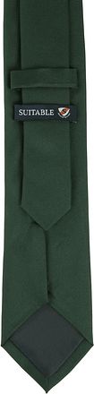 Stropdas Zijde Groen K81-22 K81-22 100% Silk Tie dark green Oxf kopen