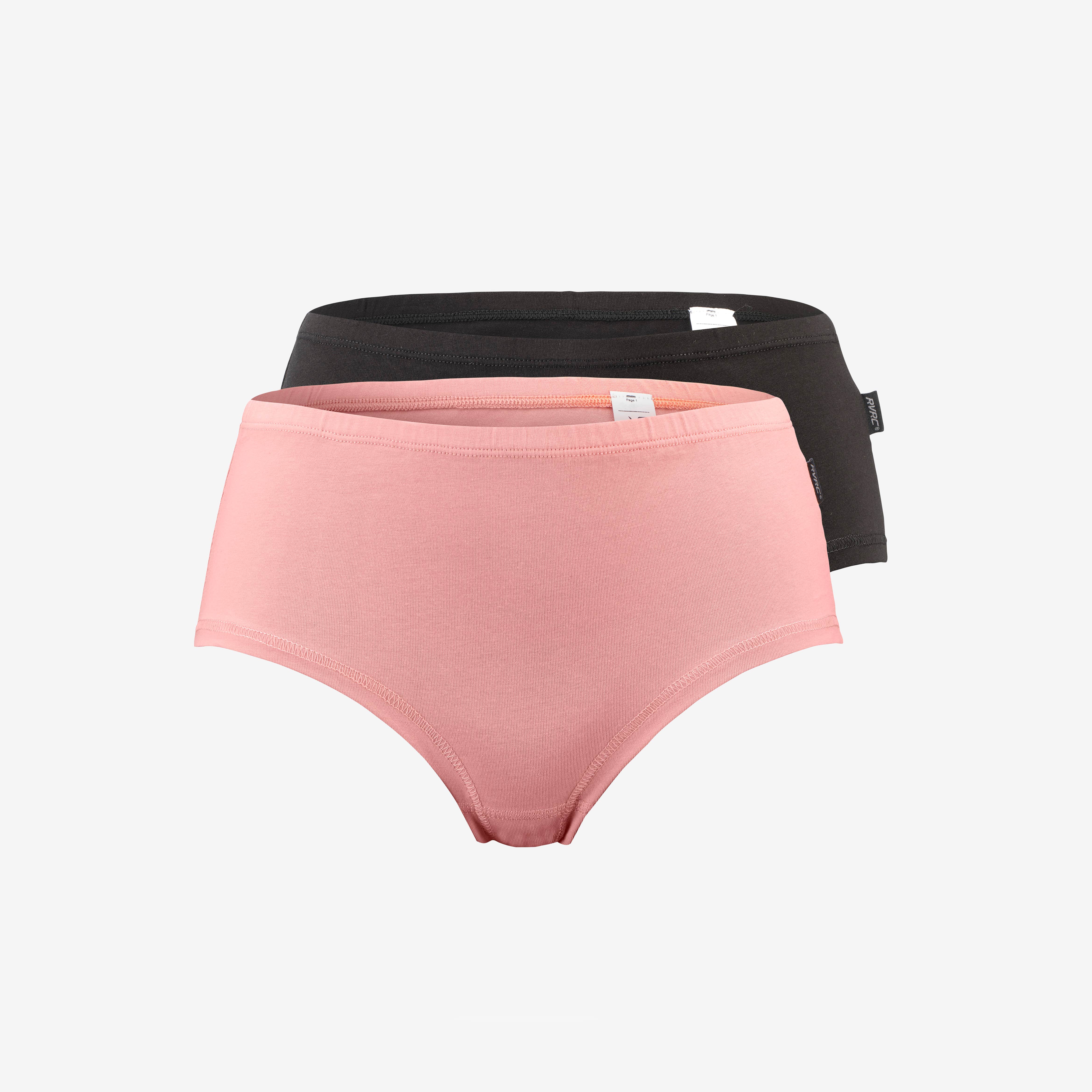 2-pack Ultimate Soft Hipster Dame Black/Blush