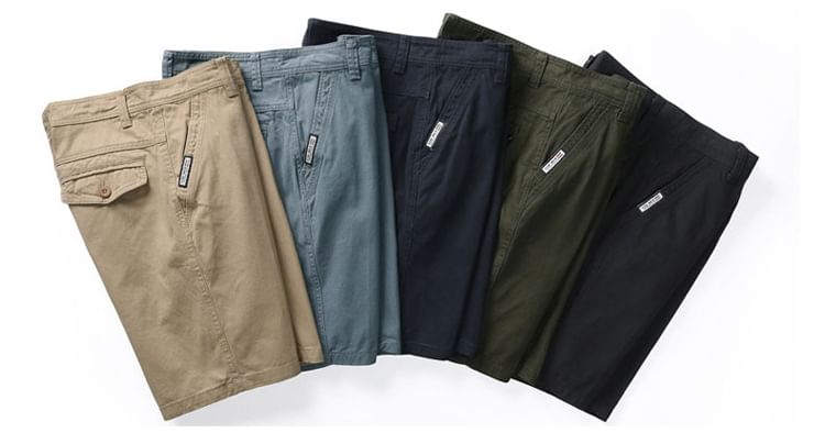 Lefitt - Mid Rise Plain Shorts