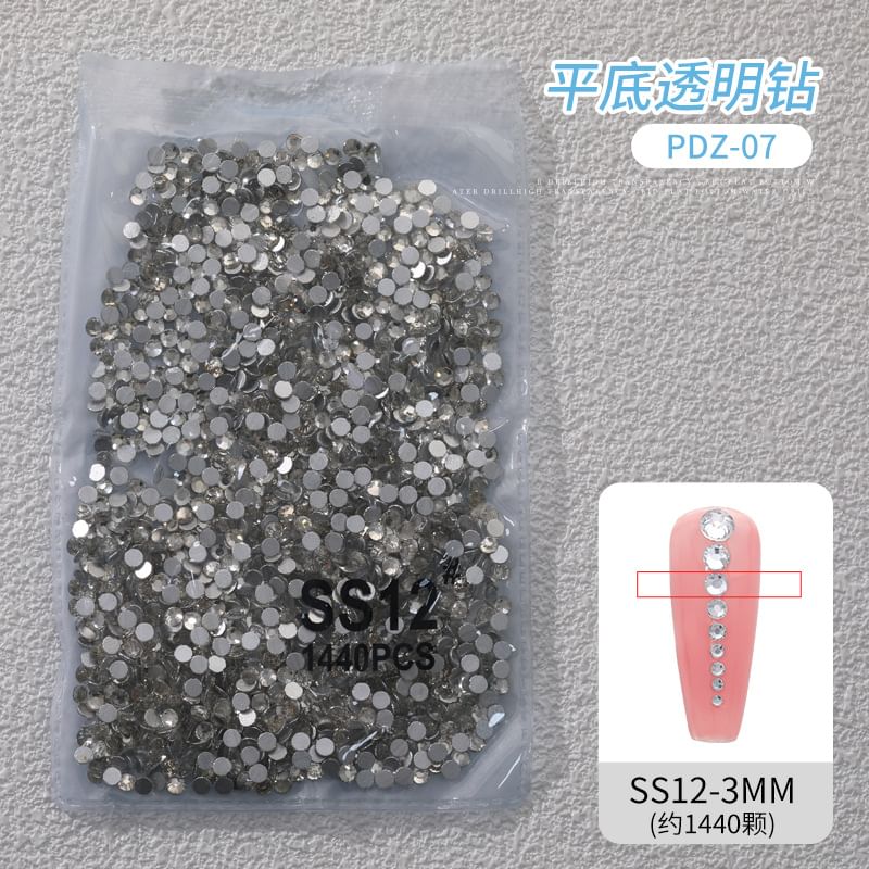 Padoma - Strass-nageldecoratie (verschillende ontwerpen)