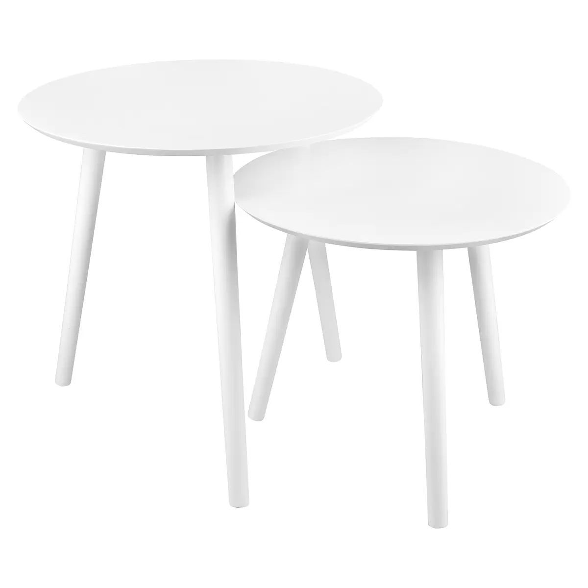 Beistelltisch 2er Set Vilma weiss