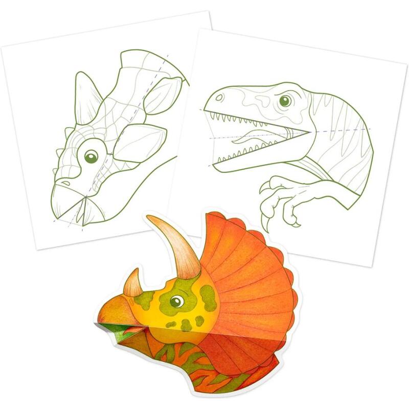 Graffy 3D, Dinosaures - Jaune