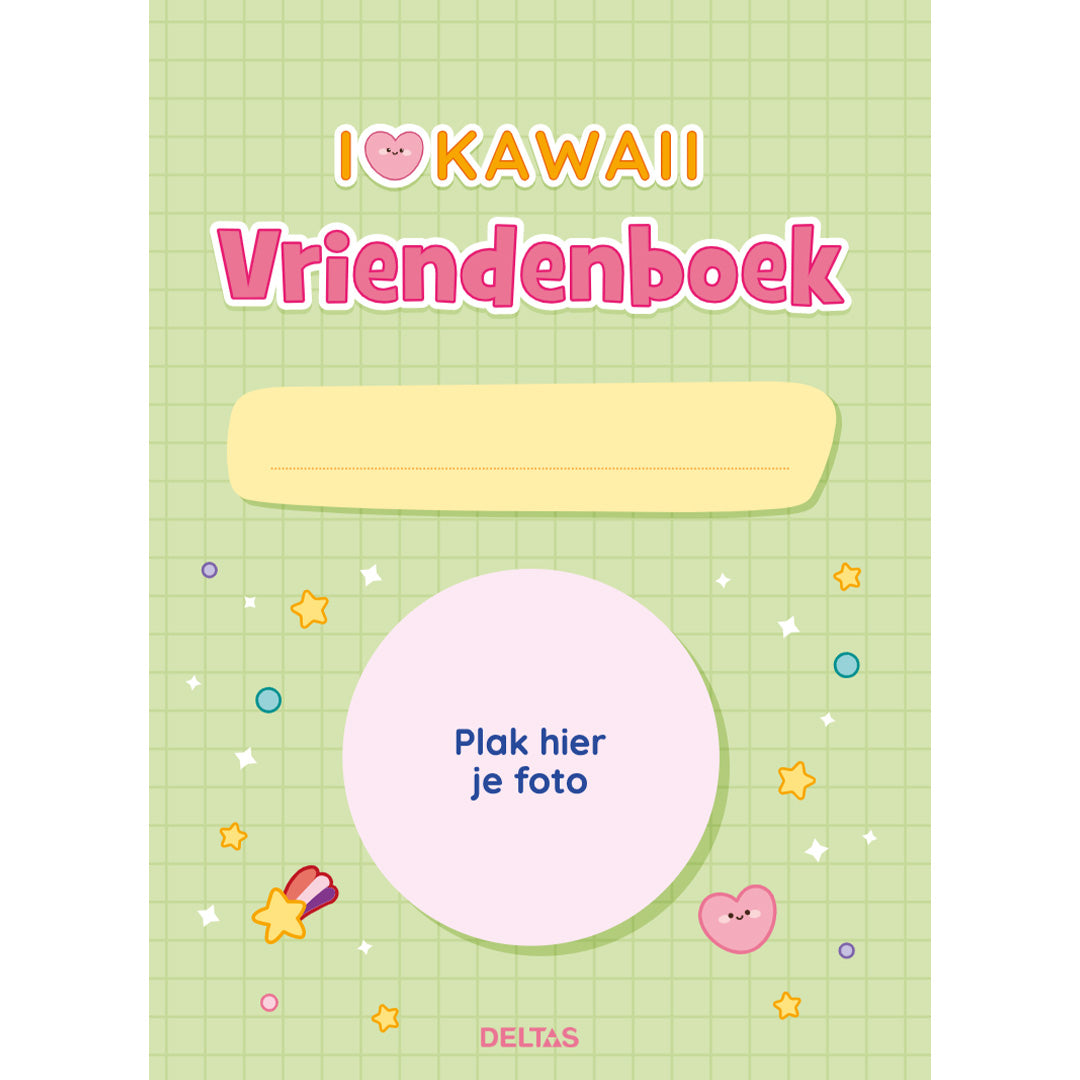 Uitgeverij deltas kawaii vriendenboek