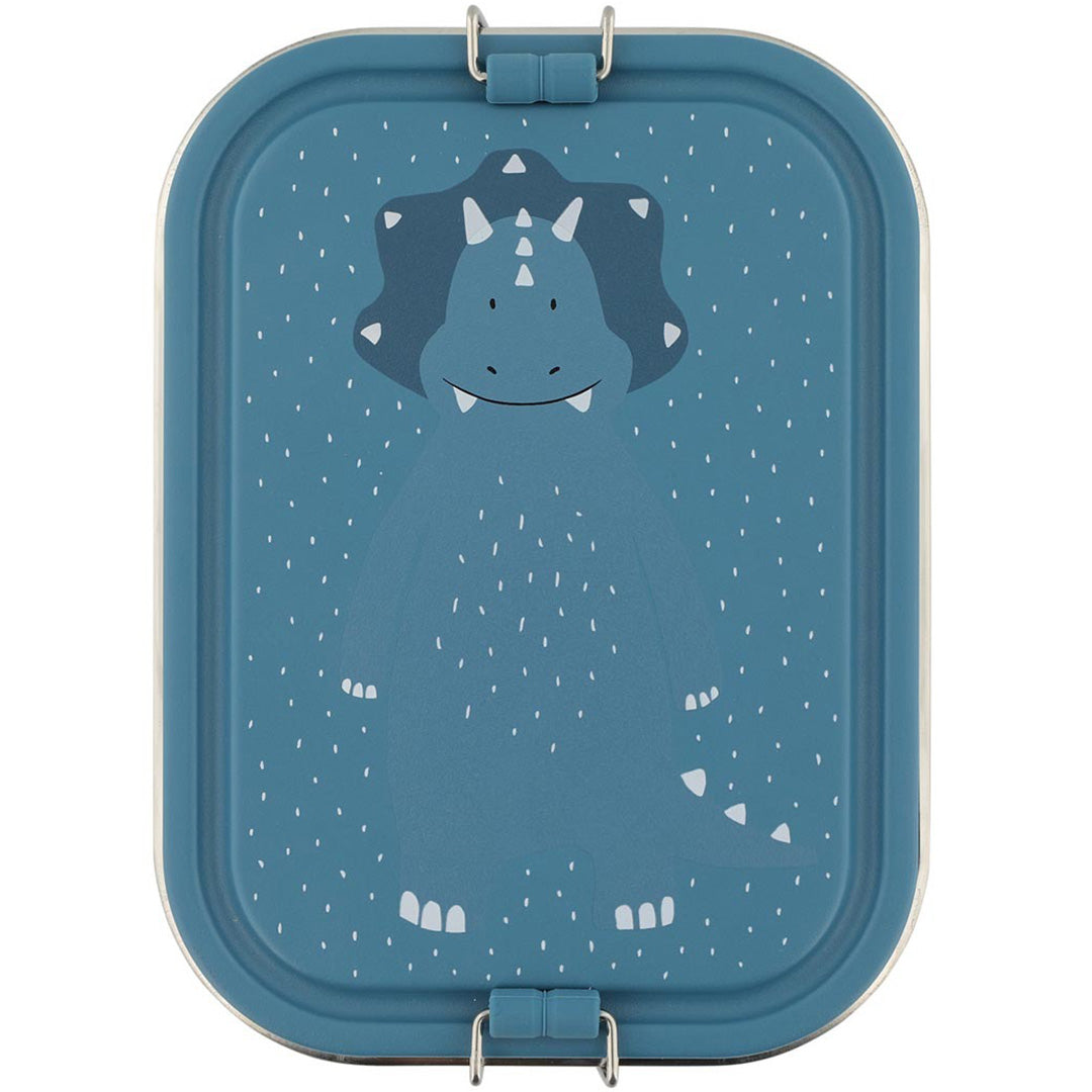 trixie rvs broodtrommel mr. triceratops - large