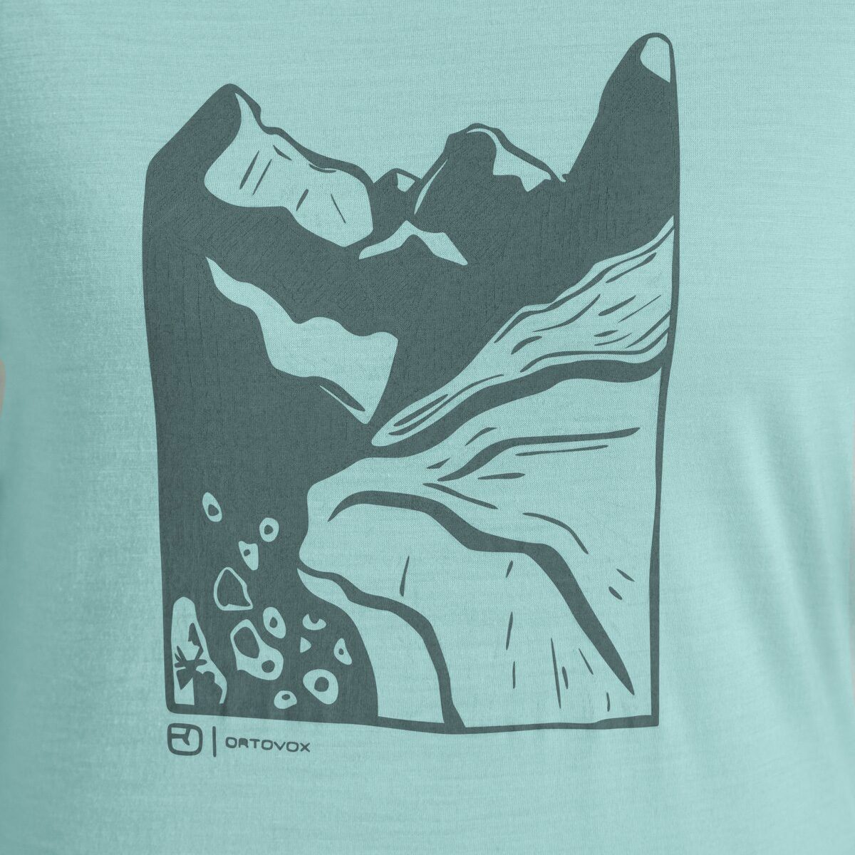 ORTOVOX 120 Cool Tec MTN T-Shirt Damen aquatic ice