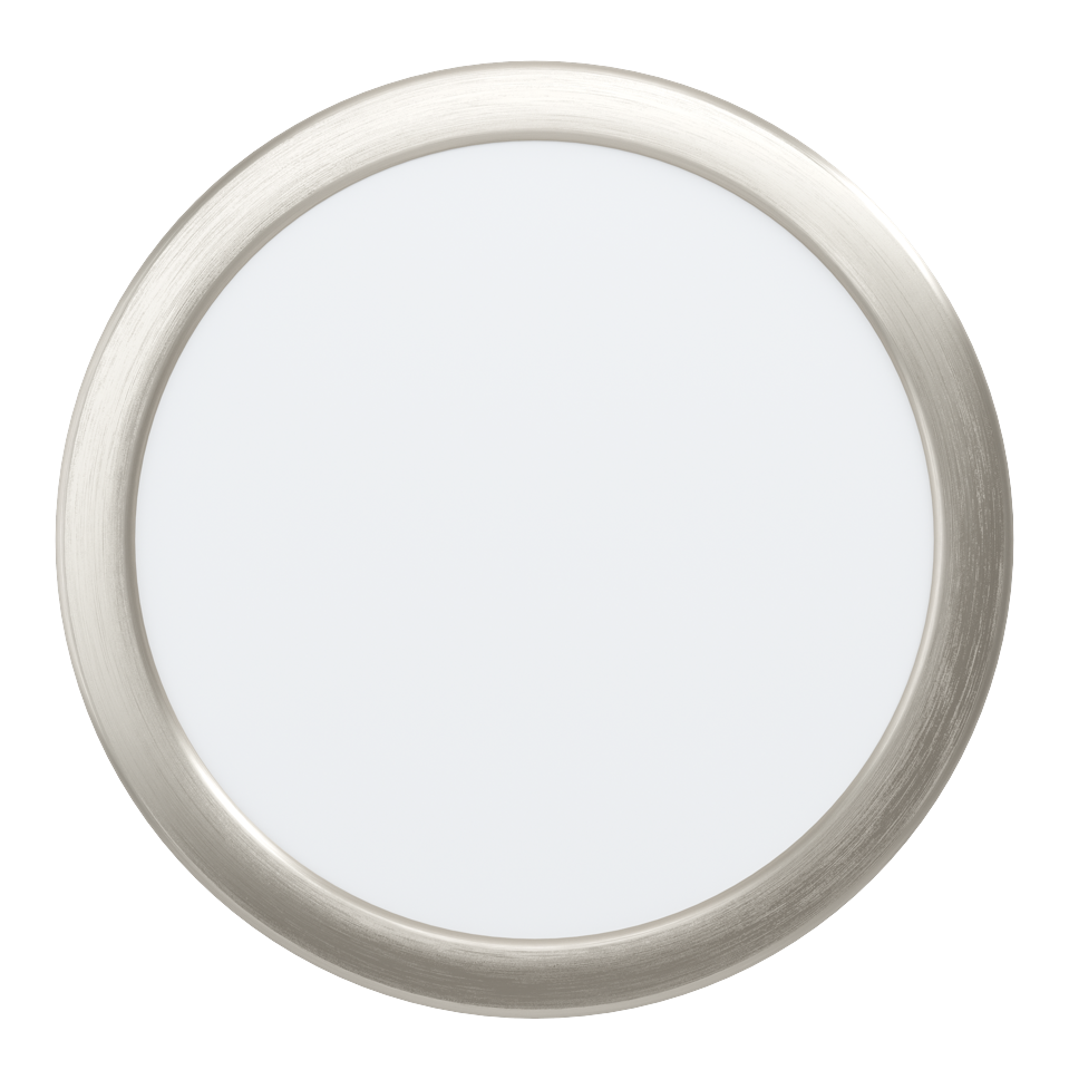 EGLO - FUEVA 5 PLAFOND - Ø210 17W 2000LM - satineret nikkel