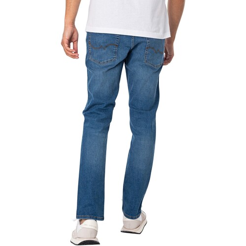 Jack & Jones - Vaqueros Ajustados Glenn Original 223 Azul