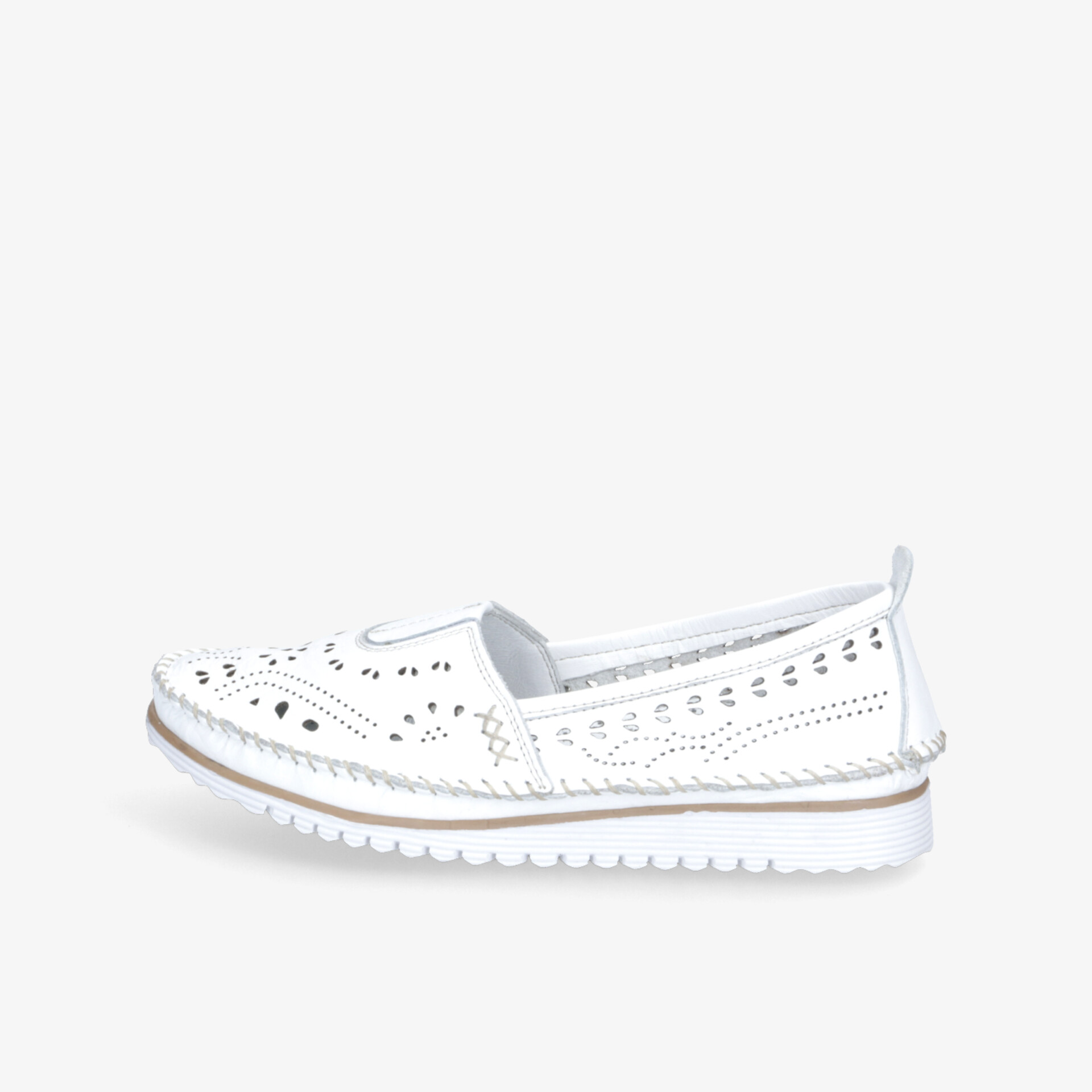 Andrea Conti Damen Slipper weiß