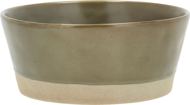 Villa Collection Serveringsskål Evig 19 x 8,5 cm Brun Porcelæn Brun