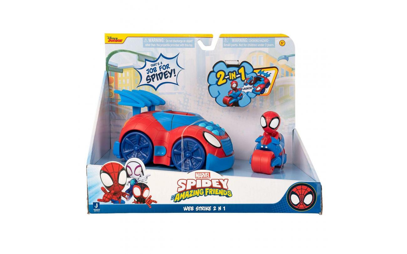 Spidey Amazing Friends - 2-in-1 Spidey Stealth Str