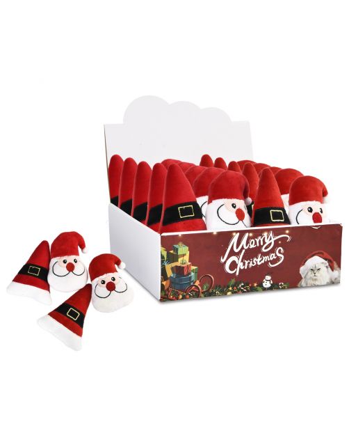 Adori Speeltje Xmas Kattenbal - Kattenspeelgoed - 4.5x11.5 cm Assorti
