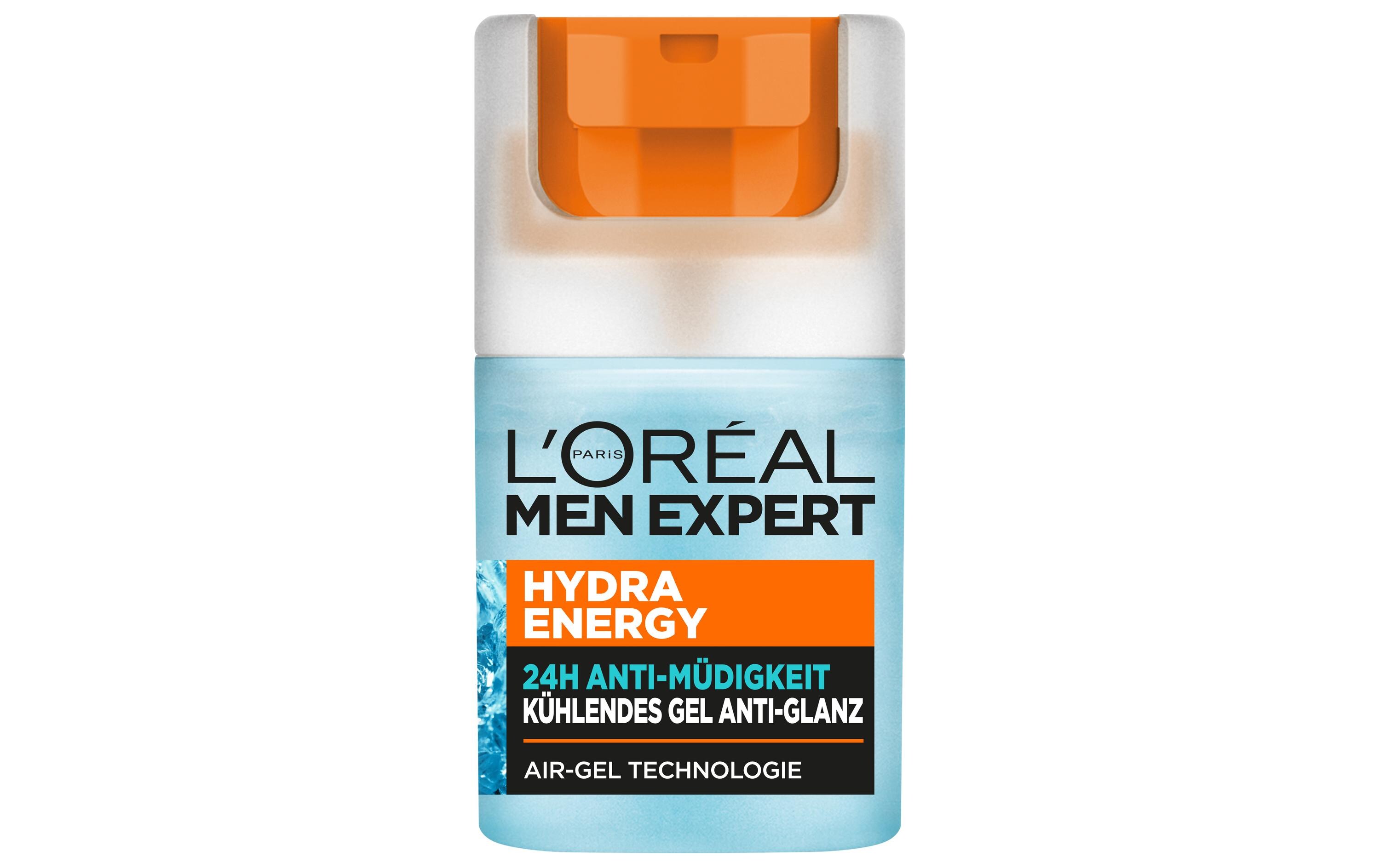 Gesichtspflege Expert Day Cream Hydra Energy 50 mlKühlendes Feuchtigkeitsgel Anti-Glanz belebt die Haut und sorgt für Wohlbefinden