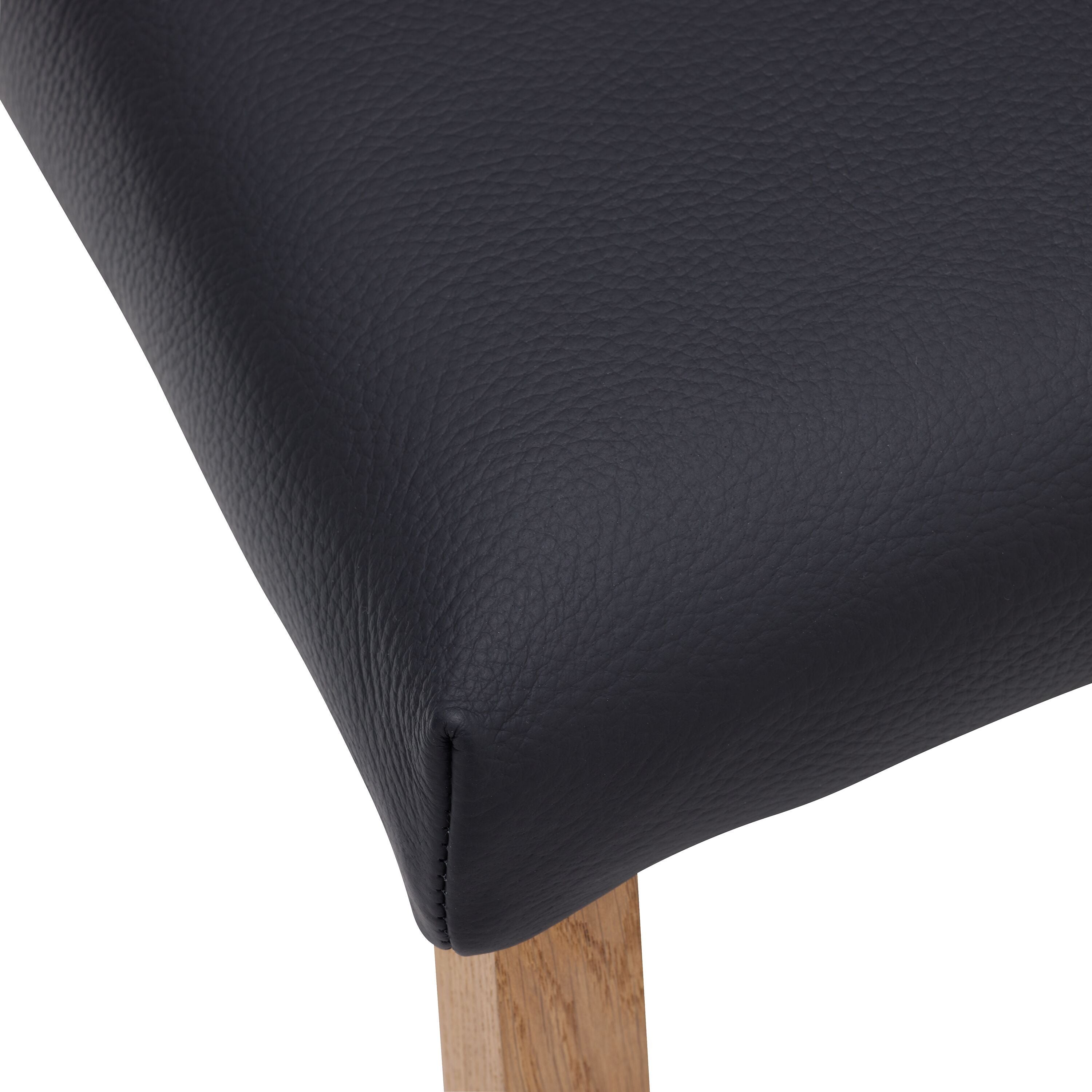 SIENA Stuhl - Schwarz / B: 51.0 cm x T: 44.0 cm x H: 86.0 cm