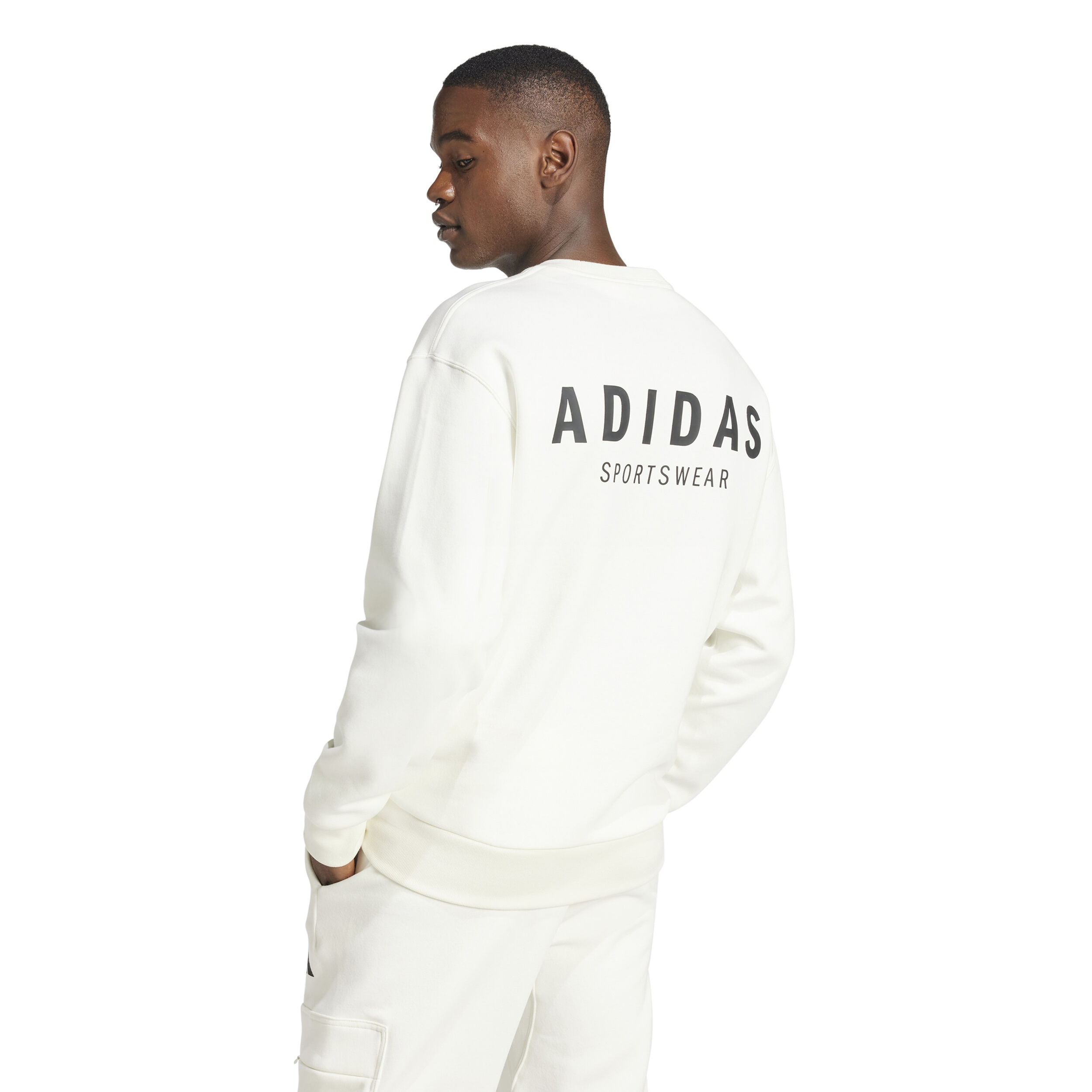 adidas All SZN Graphic Sweat-shirt Hommes - Blanc