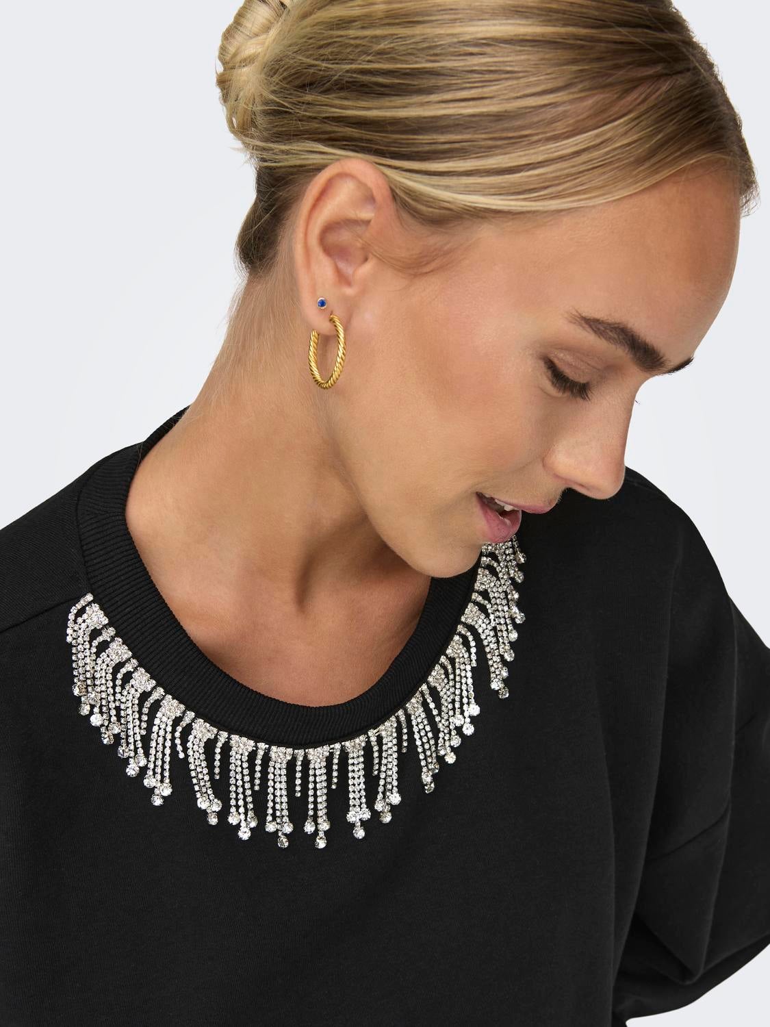 ONLRHINE Sweatshirt Black