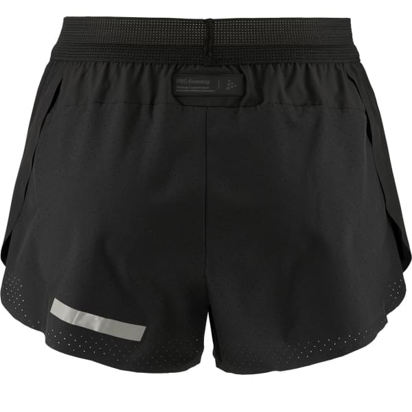 Short running CRAFT PRO HYPERVENT SPLIT SHORTS 2 W BLACK