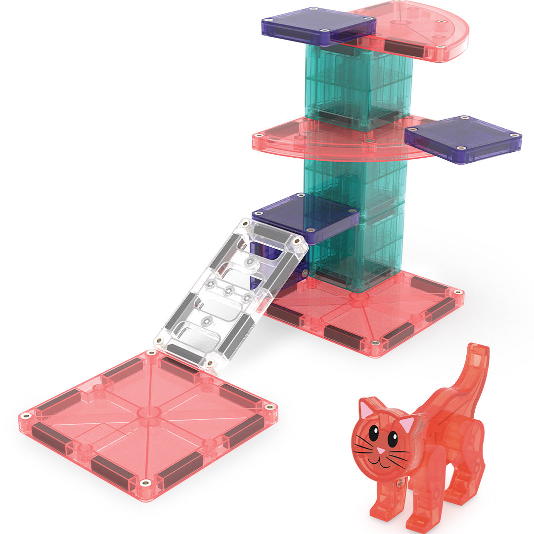 magna-tiles magnetische tegels cat tree - 13st