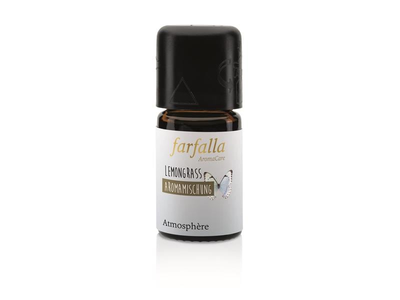Farfalla Duftöl-Mischung Athmosphère Lemongras 5 ml Erfrischendes und reinigendes Duftöl